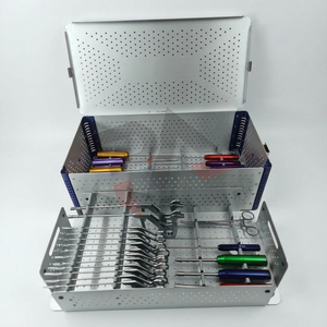 Juego de Instrumentos Premium para Artroscopia de Hombro, Acero Inoxidable Alemán, Medicina Deportiva, Kit de Instrumentos Quirúrgicos para Reparación del Manguito Rotador - Product Image 1