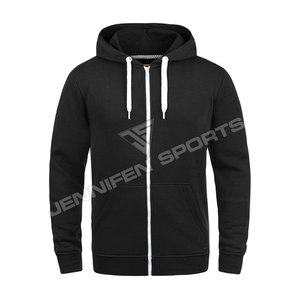 Sudadera Deportiva de Invierno para Gimnasio, 220g, Algodón y Poliéster, Personalizable con Impresión, Sudadera con Cremallera para Hombre, Diseño Sólido - Product Image 1