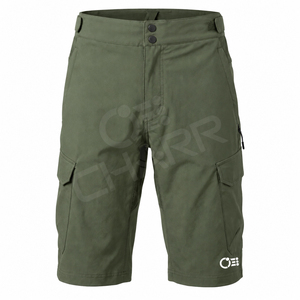 Pantalones Cortos de Ciclismo MTB Acolchados Transpirables de Algodón/Poliéster para Hombre, de Alta Calidad, Resistentes al Agua, de Secado Rápido, Personalizables, Venta al Por Mayor - Product Image 2