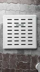 FRP Composite Square <b>Drain</b> Manhole <b>Cover</b> 24x24mm Engineer Grade Grate Storm <b>Drain</b> Inlet for Roadside Landscaping - Product Image 4