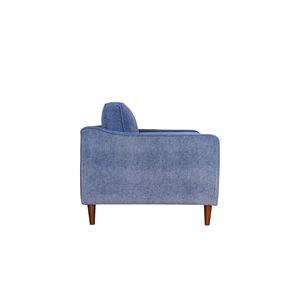 Sedia Anderson in Denim Blu, Arredamento Elegante per Soggiorno - Product Image 2