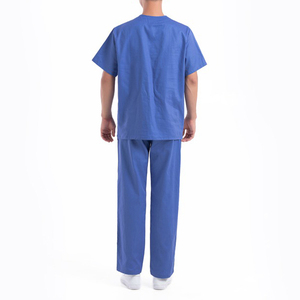 Tenues d'hôpital dentaire de haute qualité, uniformes personnalisés avec logo, tissu en toile, séchage rapide, respirant, ensembles médicaux unisexes - Product Image 2
