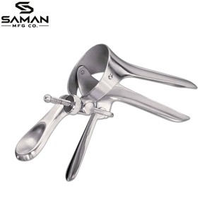 Spéculum vaginal Cusco de haute qualité, petit, moyen, grand, en acier inoxydable, réutilisable, instrument d'examen vétérinaire et obstétrical - Product Image 5