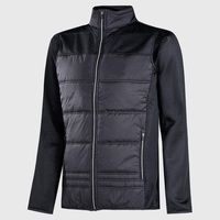 Blouson matelassé en toile de football gaélique, vêtements d'équipe personnalisés, col montant, hiver, club sportif personnalisé, imperméable, fournisseur OEM