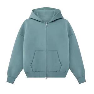 Custom Logo Streetwear Oversized <b>Men's</b> Hoodies <b>Sweatshirts</b> Blanks Sport Wear Zipper Hoodie for <b>Men</b> - Product Image 5