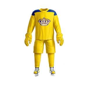 Ensemble d'uniformes de hockey sur glace haute performance pour l'extérieur, léger, flexible, prêt pour le jeu - Product Image 1