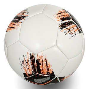 Ballon de football en PU texturé, cousu à la machine, de qualité supérieure, adapté aux terrains durs, norme professionnelle pour les entraînements et les matchs. - Product Image 1