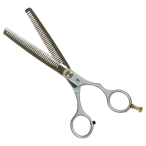 Razor Edge Barber <b>Shears</b> Thinning <b>Shears</b> With Finger Rest Stainless Steel Custom Thinning Scissors - Product Image 2