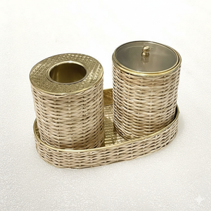 Brûleur à encens en rotin artisanal, boîte et plateau Mubkhar pour le Ramadan, cadeau festif de l'Aïd, haute qualité, Mubkhar tendance 2026 - Product Image 4