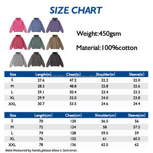 เสื้อฮู้ดผ้าฝ้าย100% มีฮู้ดโอเวอร์ไซส์450GSM สำหรับฤดูหนาว - Product Image 3