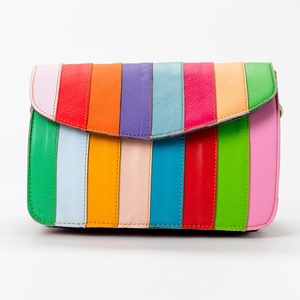 <b>Large</b> Capacity Casual Fashionable Cowhide Leather <b>bag</b> Summer Season Vintage Patchwork Genuine Leather Crossbody <b>Shoulder</b> <b>bag</b> - Product Image 2