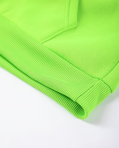 Color Block Winter Lined Boys Hoodie Pullover Sweatshirt Eco-Friendly Breathable Long Sleeve Fleece Polyester/Cotton Casual Wear - Product Image 3