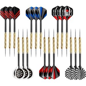 Set Professionale di Freccette con Punta in Metallo, Freccette di Alta Qualità per Tavolo da Dardo, per Gioco Competitivo - Product Image 1