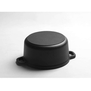 Elegante Olla Holandesa de Hierro Fundido Esmaltado con Construcción Duradera, Retención de Calor Superior y Tapa Hermética - Product Image 4