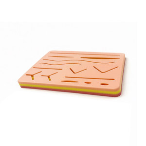 Medical Skin Suture <b>Practice</b> Stainless Steel <b>Pad</b> CE Certified Reusable Realistic Wound Simulation Surgical Stitching Training - Product Image 2