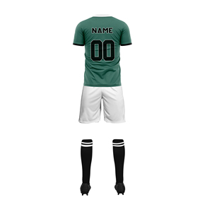 Uniforme de Fútbol Personalizado de Secado Rápido, Conjunto Deportivo para Adultos, Impresión por Transferencia de Calor, Logotipo y Nombre Personalizados, Pantalones Cortos Anti-UV - Product Image 2