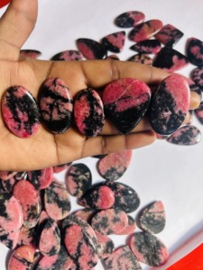 100% Natural High Quality Rhodonite Gemstone Unique Loose Stone Jewelry Making Third Party Certified All Mixed Shapes - Product Image 5