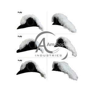 หมวกนักรบอัศวินเทมพลาร์คุณภาพดีที่สุด - ขนนกสีขาวทั้งหมด บริการ MOQ OEM - Product Image 4