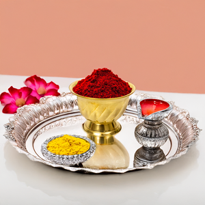 Recipiente para Kumkum de Latón Hecho a Mano de 2.7 Pulgadas, para Pooja, Regalos y Decoración del Hogar, Hecho en India - Product Image 3