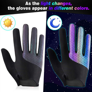 Custom Logo Cycling Gloves Touch Screen Workout Gloves Full Finger Mountain Bike Road Racing Gloves Anti <b>Slip</b> Silicone Palm - Product Image 5