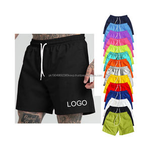 Short de plage avec doublure en maille pour hommes short de course en polyester pour hommes short de bain short de plage pour hommes logo personnalisé brodé et étiqueté - Product Image 3