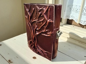 Diario de Cuero Vintage Árbol de la Vida, Cuaderno Rústico Hecho a Mano A5 con Papel de Borde Irregular, Diario, Cuaderno de Bocetos, Regalo - Product Image 2