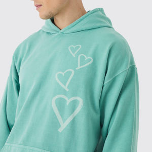 Nuevas Sudaderas con Capucha Térmicas de Alta Calidad, Personalizadas con Logotipo, Lavadas al Ácido, de Invierno, ODM, Mezcla de Algodón - Product Image 6