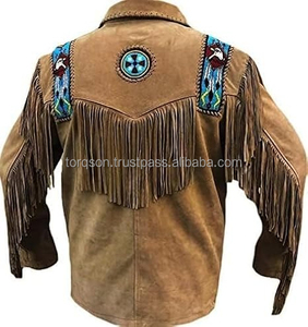 Chaqueta Casual de Cuero de Alta Calidad para Hombre, Estilo Western, con Logotipo Frontal, Tinte Vintage, para Primavera, Otoño e Invierno - Product Image 5