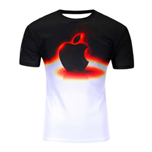 Men's Sublimation Jersey T-Shirt Custom Logo Full Print Performance Tee Professional Football Training Sportswear Apparel - Product Image 1