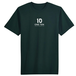 เสื้อยืดผู้ชายไซส์ใหญ่ สีเขียวฟอเรสต์ ผ้าฝ้ายพรีเมียม คอกลม แขนสั้น สไตล์ลำลอง ทนทาน ใส่ได้ทุกวัน - Product Image 1