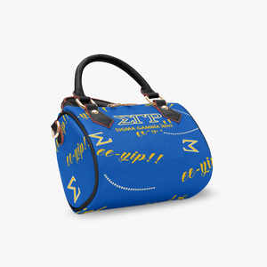กระเป๋า Sigma Gamma Rho ส่วนตัว พร้อมชื่อสั่งทำพิเศษ สีน้ำเงินรอยัล กระเป๋าถือสำหรับชมรมนักศึกษา ของขวัญ Ee Yip Purse สำหรับเธอ - Product Image 3