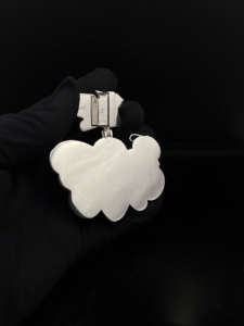 Pendentif unisexe pour homme The Ice Legacy Heavy Bling Frost Diamond Street Royal Hip Hop plaqué argent rhodié - Product Image 3