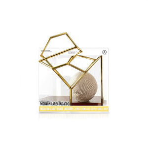 Modern Geometric <b>Brass</b> Handicraft Living Room Coffee Table <b>Ornament</b> - Product Image 2