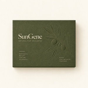 Boîte à couvercle amovible SunGene Olive Apothecary pour collection de shampoings solides - Product Image 2