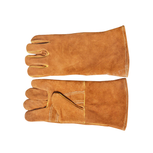 Gants en cuir de haute qualité, gants de sécurité pour le travail, fournisseur d'usine au Pakistan, gants de soudage industriels fabriqués au Pakistan - Product Image 2