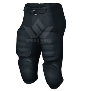 Maillot de football américain pour homme, bleu marine, col en V, manches courtes, numéro 97, respirant, anti-transpiration, polyester, uniforme d'équipe personnalisé - Product Image 6