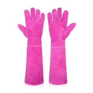 Equipo de Protección Personal, Guantes de Seguridad para Soldador, Diseño Personalizado CE, Piel de Vacuno, Antivibración, para Soldadura MIG/Arco de Argón - Product Image 1