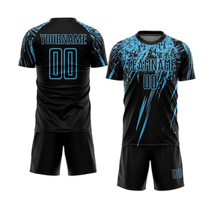 Uniforme de Fútbol Personalizable con Nombre y Logotipo del Equipo en la Parte Delantera, Uniformes de Fútbol para Unisex, Ropa Deportiva Sublimada al por Mayor - Product Image 1