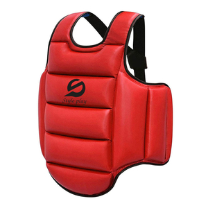 Protector de Pecho Profesional Unisex para Boxeo, Equipamiento Deportivo de Artes Marciales, Color Sólido, Impresión de Logotipo Personalizado - Product Image 1