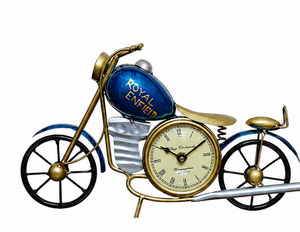 Vintage Metal Motorcycle Model Creative Office Table Decor Classic Bike Gift Collectible Other Home Decor - Product Image 1