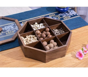 Caja de Madera para Frutos Secos, Multifuncional, con Múltiples Compartimentos, Ecológica, Personalizable, Superventas - Product Image 5
