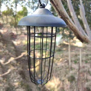 Comedero para Pájaros Silvestres ZY161, de Metal Resistente al Viento, para Colgar en Ventanas y Balcones - Product Image 4