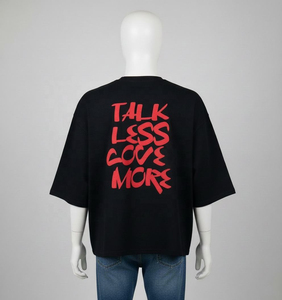 T-shirt graphique surdimensionné pour homme, imprimé cartoon, streetwear, hip hop, coupe ample, décontracté, coton, tendance estivale - Product Image 2