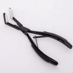 Pinzas de Alta Calidad para Extensiones de Cabello con Micro Anillos, Función de Sujeción, Empaque Personalizado con Logotipo, Mejor Precio, Herramienta de Acero Inoxidable de Grado Quirúrgico - Product Image 5