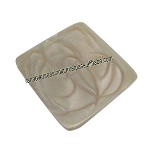 High Quality Sublimation Handmade Square <b>Coffee</b> Tea Resin Coaster for Home Hotel Restaurant - Product Image 1