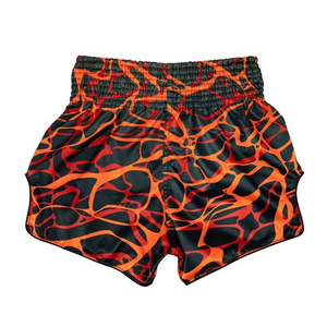 Shorts de boxe unisexes Fairtex élastiques, séchage rapide, anti-rétrécissement, logo avant, pour arts martiaux, MMA, grappling, rushguard, lutte - Product Image 6