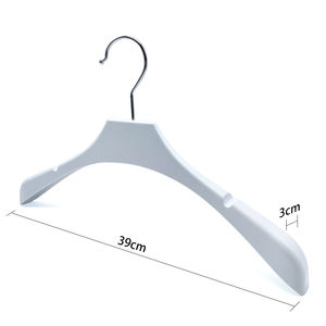 Perchas de Plástico Translúcidas de Buena Calidad, Fabricante Directo, Perchas de Plástico de Lujo Personalizadas con Logotipo Impreso - Product Image 5