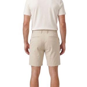 Custom Cotton <b>Men</b> Golf <b>Shorts</b> 100% Cotton <b>Tailored</b> Chino Silhouette Mid Waist Casual Golf Resort <b>Short</b> Pants - Product Image 2