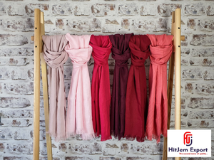 Fashion Accessory <b>Scarf</b> Cloth Supplier Cotton Viscose Polyester Lightweight Blend for Private Label Bulk Orders - Product Image 5