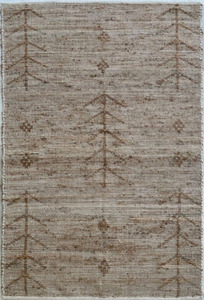 Tapis en jute tissé à la main, de couleur naturelle, écologique, indien, pour intérieur, au design texturé, prix fabricant directement de l'usine. - Product Image 6